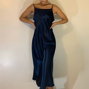 Slip dress satin vintage